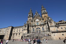 FACHADA DEL OBRADOIRO PRINCIPAL - CATEDRAL DE SANTIAGO DE COMPOSTELA