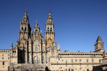 FACHADA DEL OBRADOIRO PRINCIPAL - CATEDRAL DE SANTIAGO DE COMPOSTELA