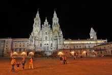 FACHADA DEL OBRADOIRO PRINCIPAL - CATEDRAL DE SANTIAGO DE COMPOSTELA