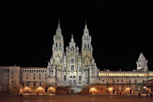 FACHADA DEL OBRADOIRO PRINCIPAL - CATEDRAL DE SANTIAGO DE COMPOSTELA