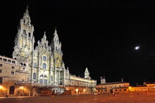 FACHADA DEL OBRADOIRO PRINCIPAL - CATEDRAL DE SANTIAGO DE COMPOSTELA