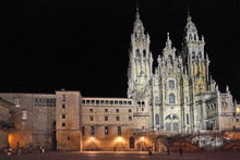 FACHADA DEL OBRADOIRO PRINCIPAL - CATEDRAL DE SANTIAGO DE COMPOSTELA