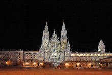 FACHADA DEL OBRADOIRO PRINCIPAL - CATEDRAL DE SANTIAGO DE COMPOSTELA