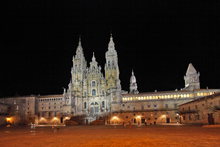 FACHADA DEL OBRADOIRO PRINCIPAL - CATEDRAL DE SANTIAGO DE COMPOSTELA