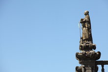 FACHADA DEL OBRADOIRO. DETALLES - CATEDRAL DE SANTIAGO DE COMPOSTELA