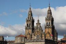 FACHADA DEL OBRADOIRO PRINCIPAL - CATEDRAL DE SANTIAGO DE COMPOSTELA