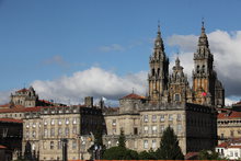 FACHADA DEL OBRADOIRO PRINCIPAL - CATEDRAL DE SANTIAGO DE COMPOSTELA