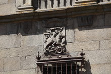 FACHADA DEL TESORO - CLAUSTRO - CATEDRAL DE SANTIAGO DE COMPOSTELA