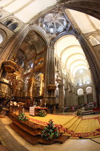 NAVE CENTRAL - CATEDRAL DE SANTIAGO DE COMPOSTELA