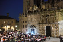 CATEDRAL DE NOCHE -CATEDRAL DE SANTIAGO DE COMPOSTELA