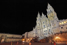 CATEDRAL DE NOCHE -CATEDRAL DE SANTIAGO DE COMPOSTELA