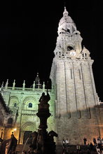 CATEDRAL DE NOCHE -CATEDRAL DE SANTIAGO DE COMPOSTELA