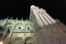 CATEDRAL DE NOCHE -CATEDRAL DE SANTIAGO DE COMPOSTELA