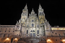 CATEDRAL DE NOCHE -CATEDRAL DE SANTIAGO DE COMPOSTELA