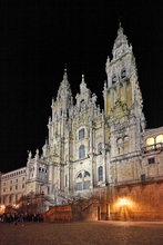 CATEDRAL DE NOCHE -CATEDRAL DE SANTIAGO DE COMPOSTELA