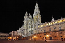 CATEDRAL DE NOCHE -CATEDRAL DE SANTIAGO DE COMPOSTELA