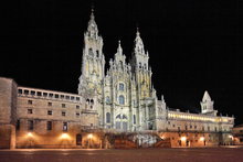 CATEDRAL DE NOCHE -CATEDRAL DE SANTIAGO DE COMPOSTELA