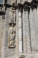 PUERTA DE LAS PLATERIAS (PRATERÍAS) -CATEDRAL DE SANTIAGO DE COMPOSTELA