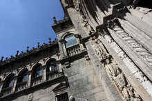 PUERTA DE LAS PLATERIAS (PRATERÍAS) -CATEDRAL DE SANTIAGO DE COMPOSTELA