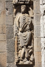 PUERTA DE LAS PLATERIAS (PRATERÍAS) -CATEDRAL DE SANTIAGO DE COMPOSTELA