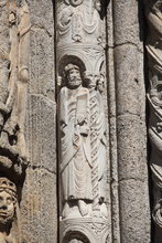 PUERTA DE LAS PLATERIAS (PRATERÍAS) -CATEDRAL DE SANTIAGO DE COMPOSTELA