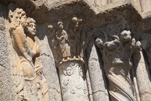 PUERTA DE LAS PLATERIAS (PRATERÍAS) -CATEDRAL DE SANTIAGO DE COMPOSTELA