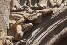 PUERTA DE LAS PLATERIAS (PRATERÍAS) -CATEDRAL DE SANTIAGO DE COMPOSTELA