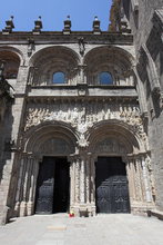 PUERTA DE LAS PLATERIAS (PRATERÍAS) -CATEDRAL DE SANTIAGO DE COMPOSTELA