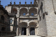 PUERTA DE LAS PLATERIAS (PRATERÍAS) -CATEDRAL DE SANTIAGO DE COMPOSTELA