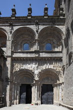 PUERTA DE LAS PLATERIAS (PRATERÍAS) -CATEDRAL DE SANTIAGO DE COMPOSTELA