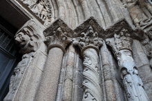 DETALLES PLATERIAS (PRATERÍAS) -CATEDRAL DE SANTIAGO DE COMPOSTELA