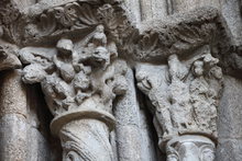 DETALLES PLATERIAS (PRATERÍAS) -CATEDRAL DE SANTIAGO DE COMPOSTELA