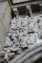 DETALLES PLATERIAS (PRATERÍAS) -CATEDRAL DE SANTIAGO DE COMPOSTELA