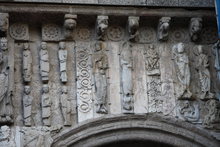 DETALLES PLATERIAS (PRATERÍAS) -CATEDRAL DE SANTIAGO DE COMPOSTELA