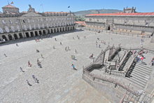 PLAZA DO OBRADOIRO -SANTIAGO DE COMPOSTELA