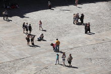 PLAZA DO OBRADOIRO -SANTIAGO DE COMPOSTELA