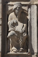 PUERTA SANTA (EXTERIOR) -CATEDRAL DE SANTIAGO DE COMPOSTELA