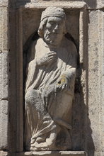 PUERTA SANTA (EXTERIOR) -CATEDRAL DE SANTIAGO DE COMPOSTELA