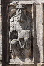 PUERTA SANTA (EXTERIOR) -CATEDRAL DE SANTIAGO DE COMPOSTELA