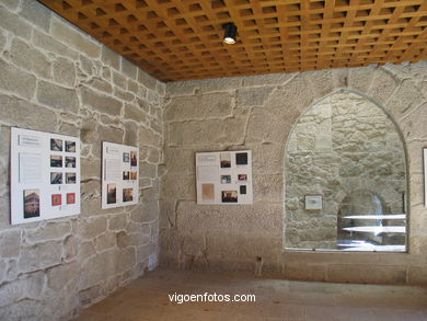 Interiores Castillo de Soutomaior 