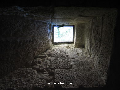 Interiores Castillo de Soutomaior 