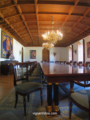 Interiores Castillo de Soutomaior 