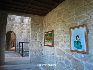 Interiores Castillo de Soutomaior 