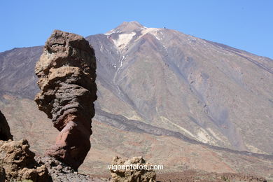 Roques de García. Las cañadas